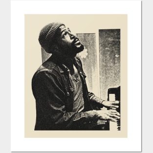 Marvin Gaye King Posters and Art